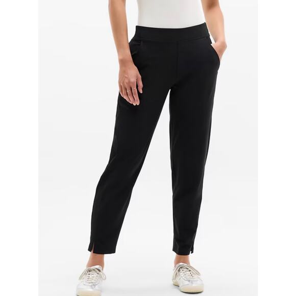 Athleta Pants - Athleta Women's Brooklyn Mid Rise Ankle Pants Activewear Athletic Black Size 12